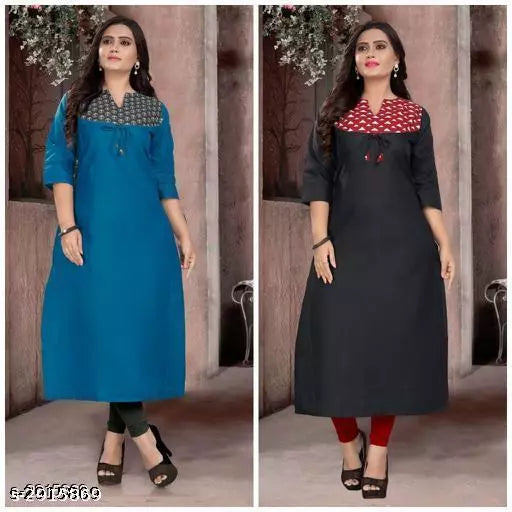 Women's Printed Cotton Kurti