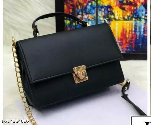 Black Women Sling Bag