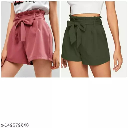 Shorts Combo For Girls & Women