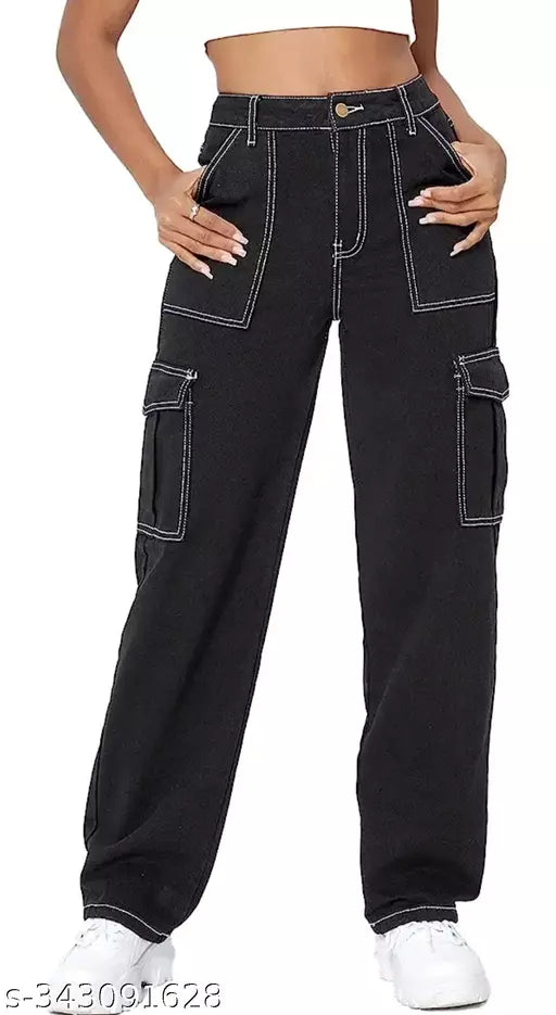 Baggy jeans black