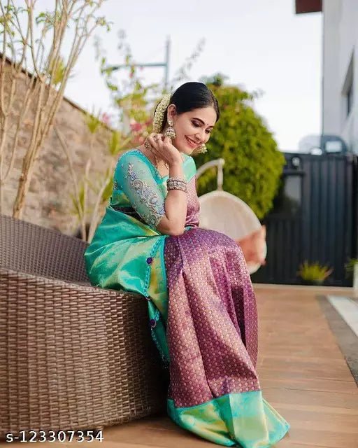 BANARASI SILK SAREE BY VAIDIK ETHNIC