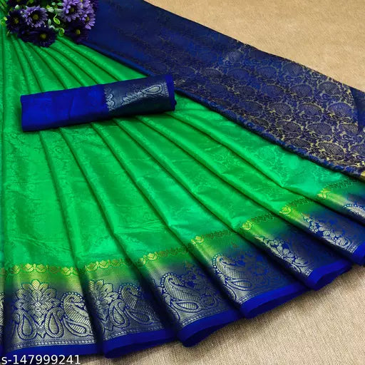 MORPINCH FASHION EMBOSS  SILK SAREE