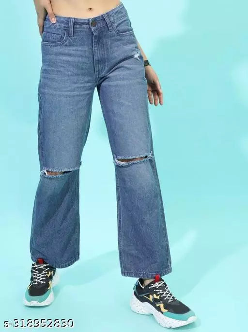 Fresh Apparel 1956 Modern Edge Knee-Slit Jeans