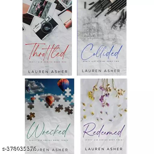 : Bestseller Combo Series Collided and Redeemed + Throttled + Wrecked ( 4 Book Set) by Lauren Asher