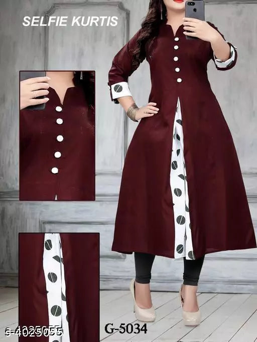 Women's Printed   Cotton Kurti