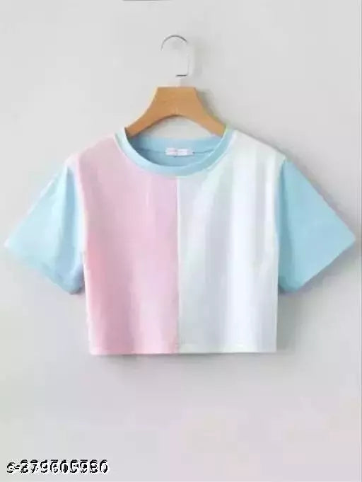 Stylish Women's & Girls' Crop Top for Casual Daily Wear - Stunning Design (1-Pack)