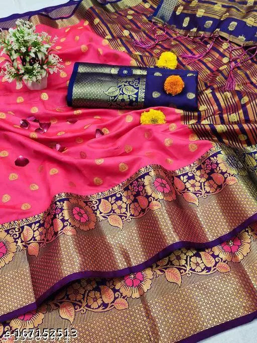 ASHRUTI GORGEOUS FANCY JACQUARD SAREE