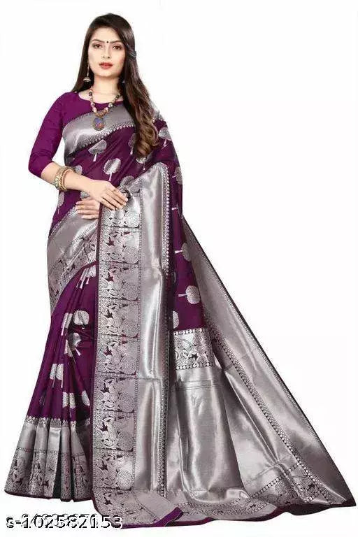 BANARASI SILK SAREE BY VAIDIK ETHNIC