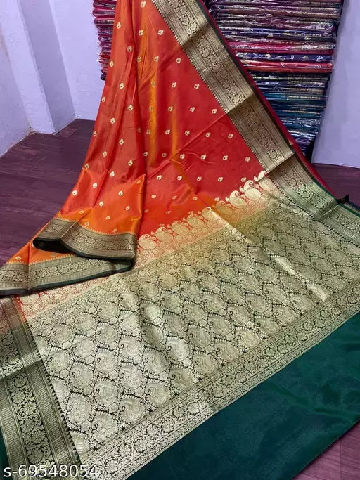 Banarasi Handloom Katan Silk Saree