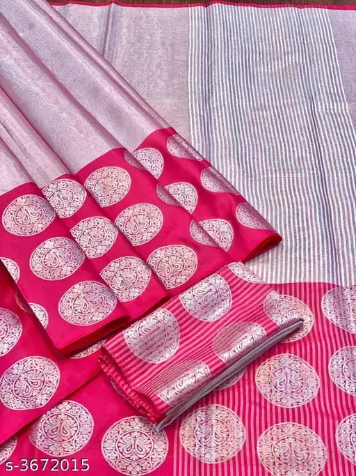 Banarasi Linen Tissue Silk Saree