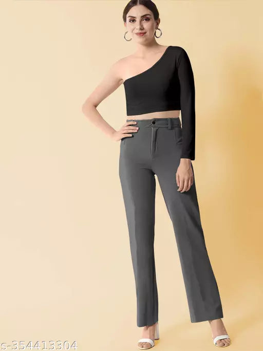 Trendy Elegant Women Women Trousers