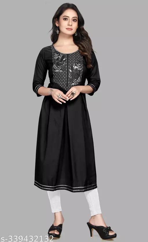 Stylish Women's Sequin Work Kurti - Fashionable and Elegant