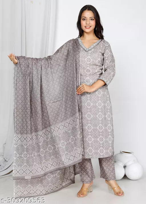Swasti Woman Kurta set- Cotton kurta set