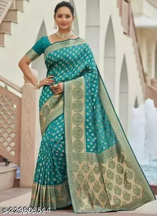 Present the Amazing Stylish Self Design Saree
