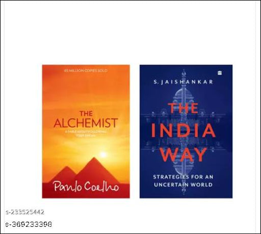 THE ALCHEMIST BY PAULO COELHO + THE INDIA WAY BY S. JAISHANKAR