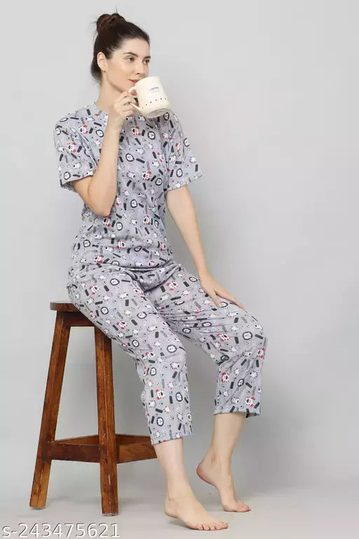 Trendy Stylish Women Top & Bottom Sets
