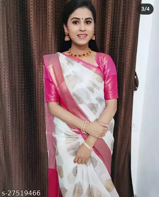 COTTON SILK BANARASI SAREE