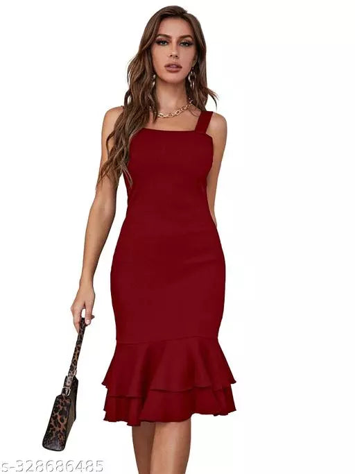 Women Bodycon Westen Dress