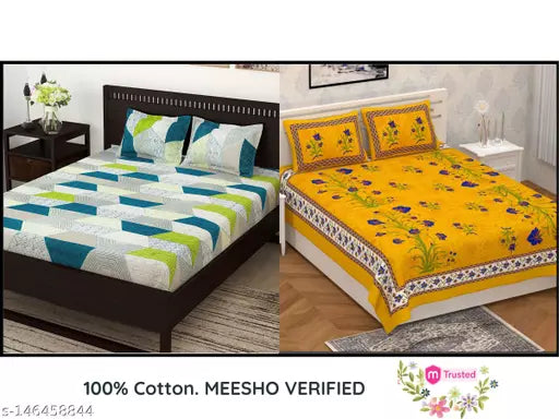 Bedsheet Combo Set Cotton