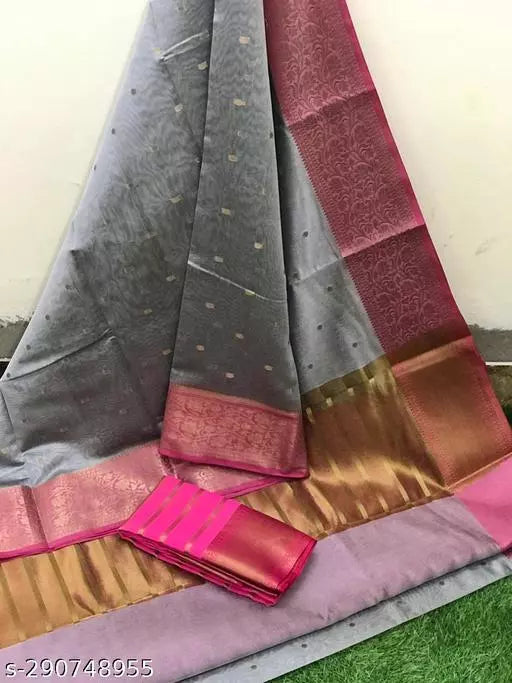 Soft Silk Buti Saree