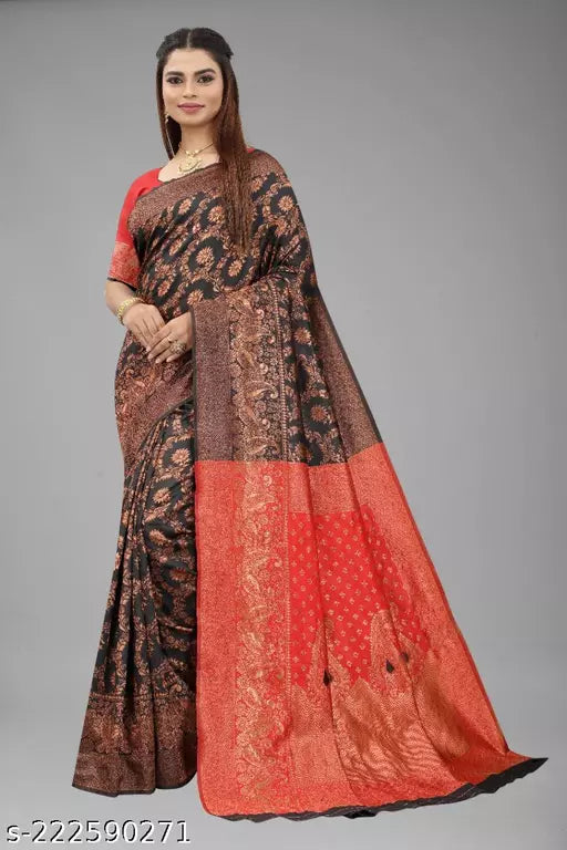 BANARASI SILK SAREE BY VAIDIK ETHNIC
