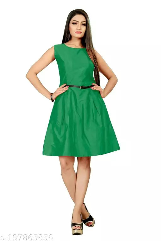 Womens Midi Western Dress