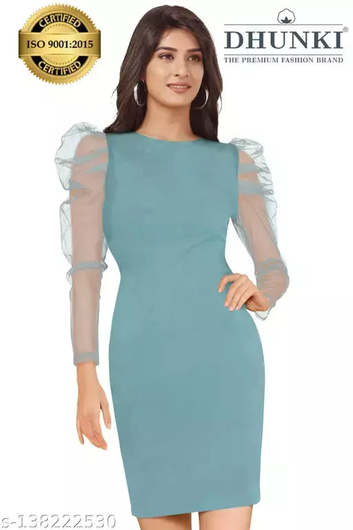 DHUNKI NET SLEEVE WESTERN WEAR