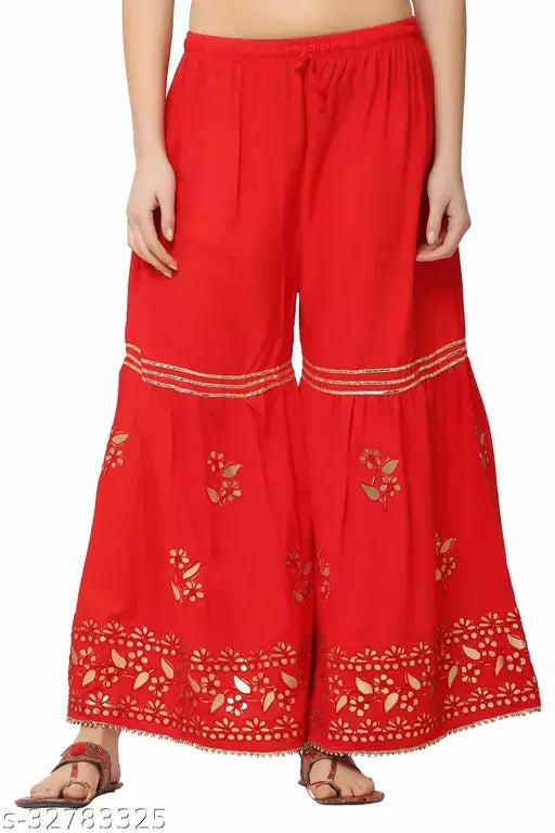 Casual Unique Women Palazzos