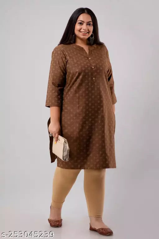 Cotton Plus Size Kurtis