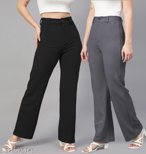 Fancy Retro Women Women Trousers