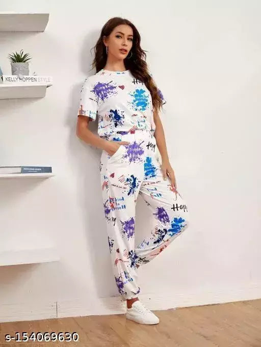 Pretty Feminine Women Top & Bottom Sets