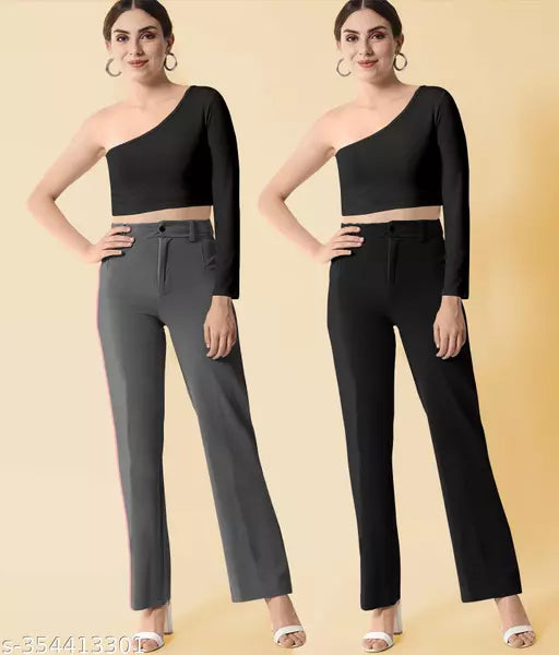Classic Retro Women Women Trousers