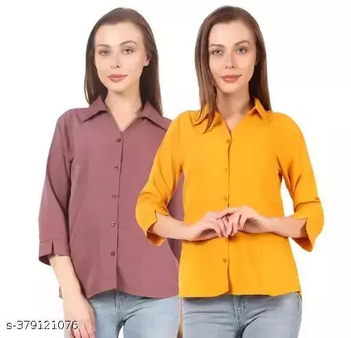 Women's Casual Shirts: Trendy & Comfortable Styles