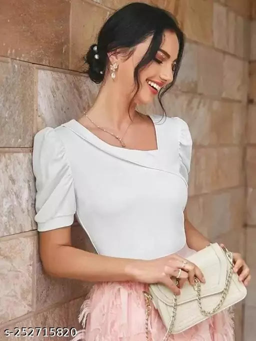 Comfy Feminine Women Tops & Tunics