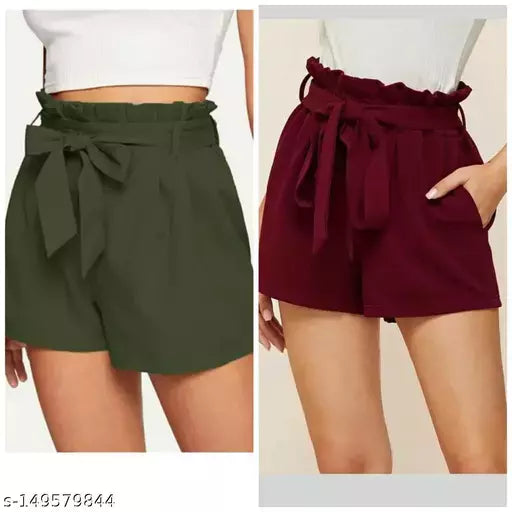 Shorts Combo For Girls & Women