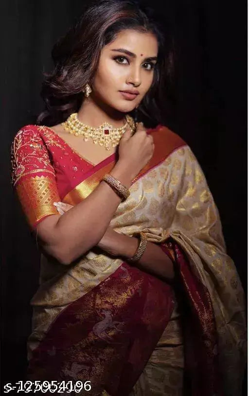 BANARASI SILK SAREE BY VAIDIK ETHNIC