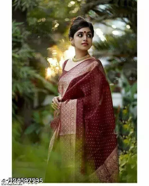 BANARASI SILK SAREE BY VAIDIK ETHNIC