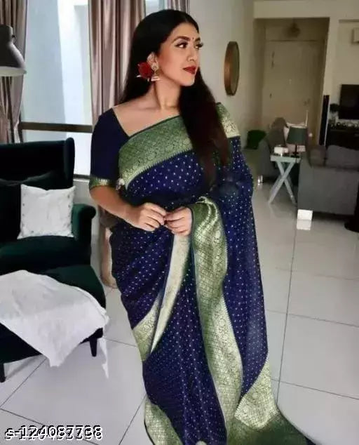 BANARASI SILK SAREE BY VAIDIK ETHNIC