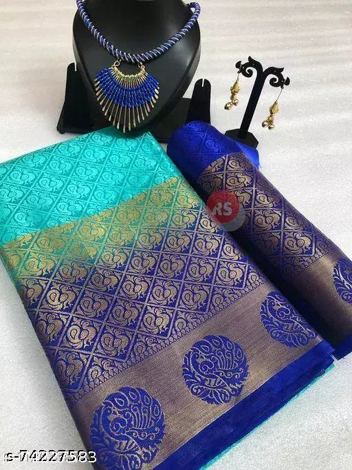 Emboss Silk Saree