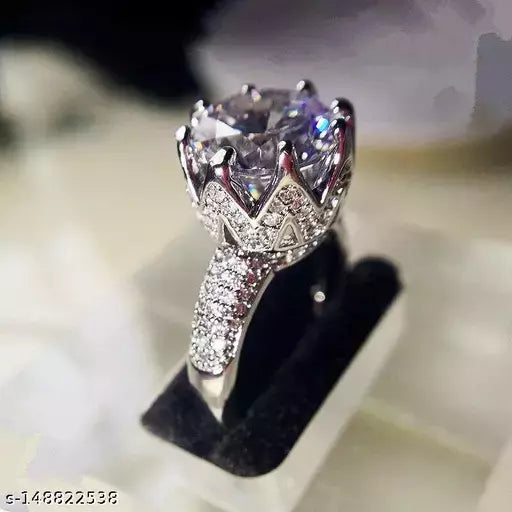 Gold Plated Trendy Dailywear Western Design Ring for Women & Girls rings for girls  ringlight with stand  ring  ring ring  rings for girls silver under 50