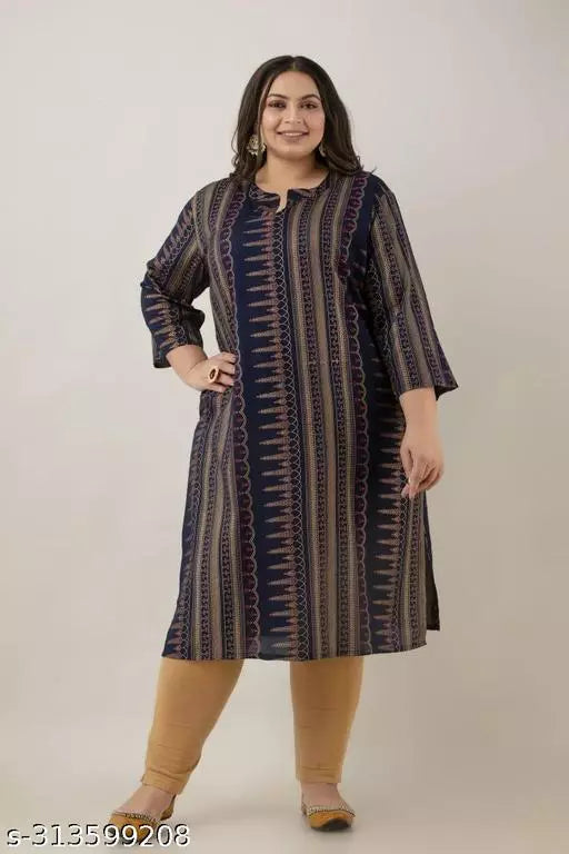 Stylish and Comfortable Plus-Size Kurti for Women