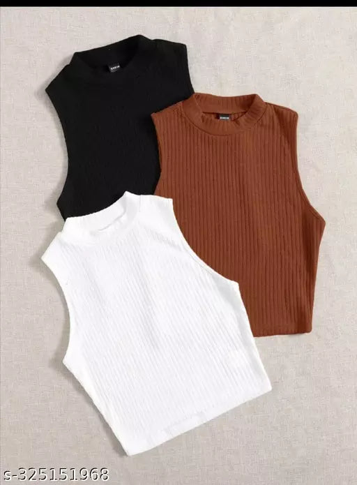STYLISH 3 PCE CUT SLEEVE COMBO
