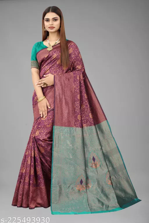 BANARASI SILK SAREE BY VAIDIK ETHNIC