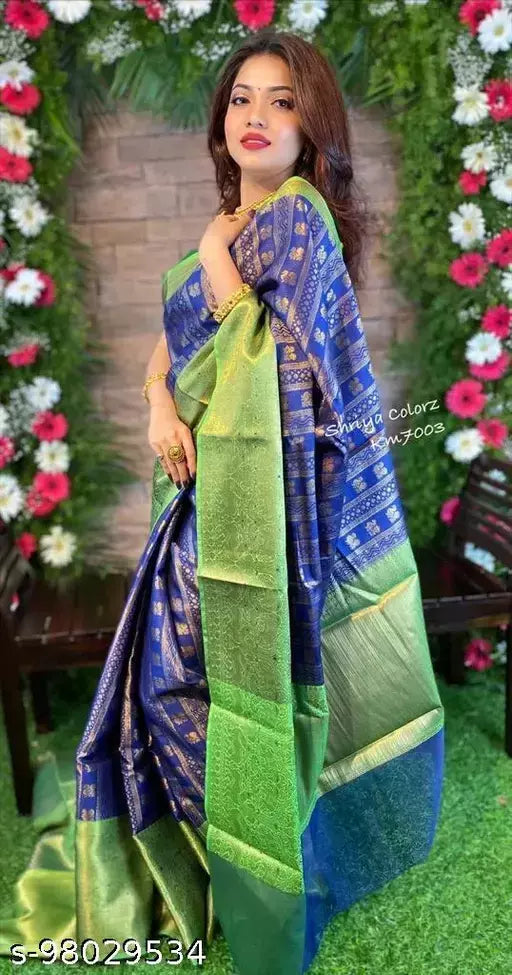 BANARASI SILK SAREE BY VAIDIK ETHNIC