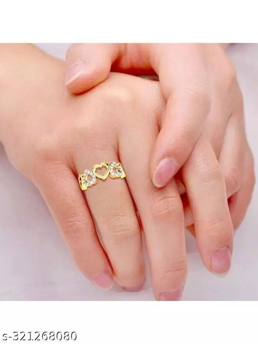 Enchanted Garden: Floral Gemstone Women's Ring for Grils