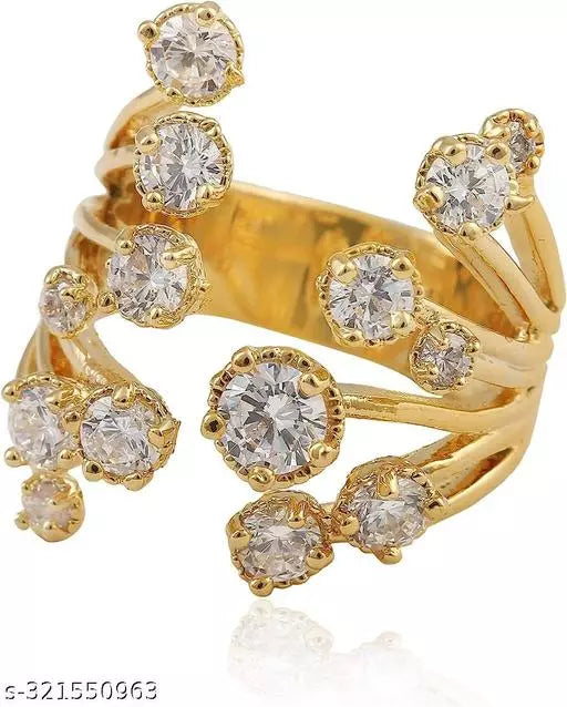 Chic Elegance: Adjustable Artificial Rings Collection for Women & Girls - Affordable Luxury in Every Design