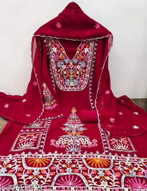 GEORGETTE TRENDING DRESS MATERIAL
