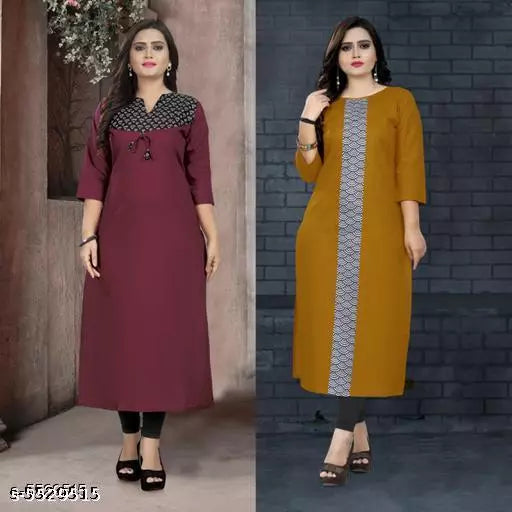 Women's Printed Cotton Kurti