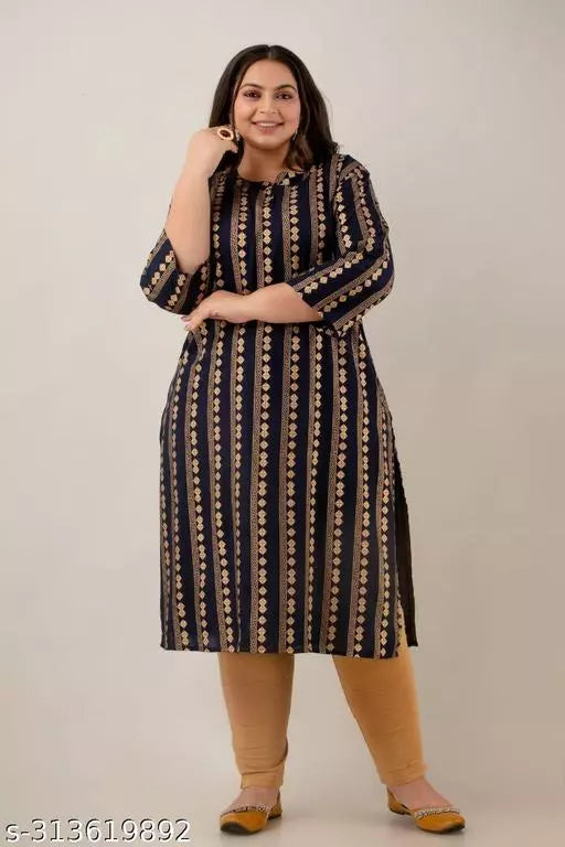 Stylish and Comfortable Plus-Size Kurti for Women