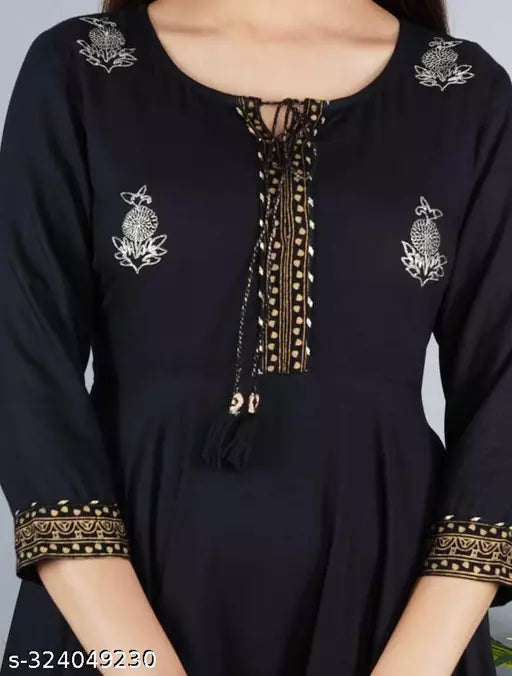 New Beautiful Black Gown
